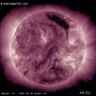 [Solar Dynamics Observatory (SDO) Atmospheric Imaging Assembly (AIA)          			  image at 211 Å]