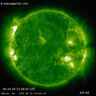 [Solar Dynamics Observatory (SDO) Atmospheric Imaging Assembly (AIA)          			 image at 94 Å]
