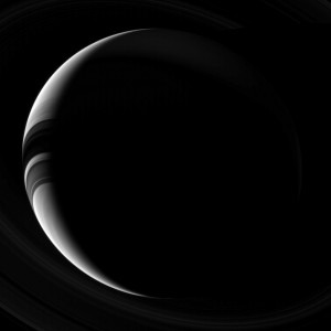 Crescent Saturn Sept. 20, 2013