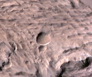 new Mars crater