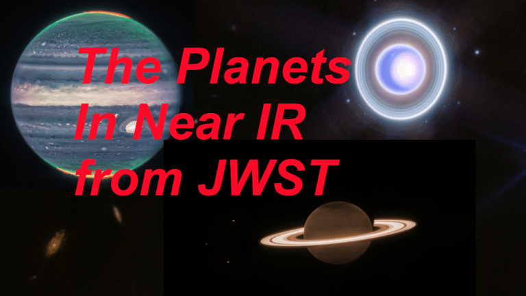 Solar System Planets Beauty from JWST