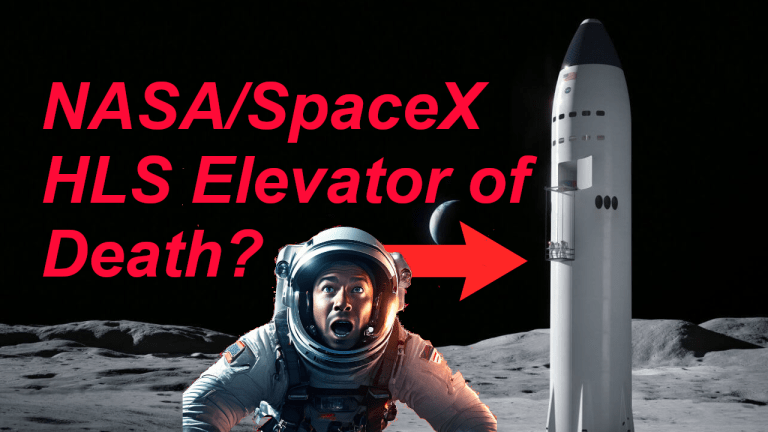 NASA SpaceX Lunar Elevator of Death!